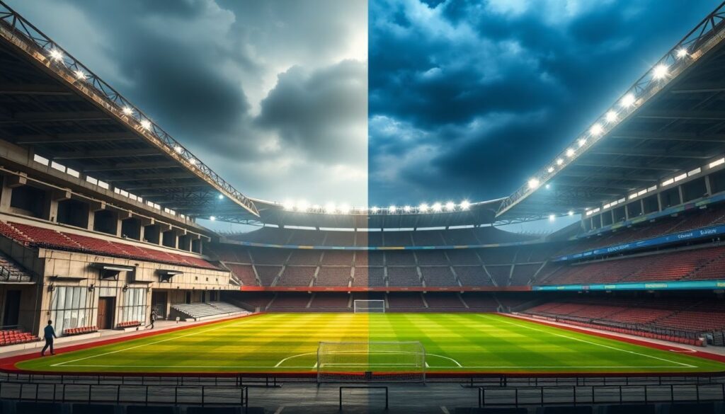 История стадиона клуба: смена арен, реконструкции, значимые матчи на поле - иллюстрация