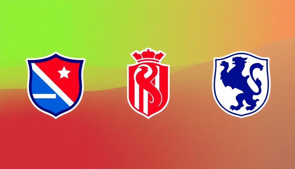 Как менялись цвета и символика клуба в разные годы - иллюстрация