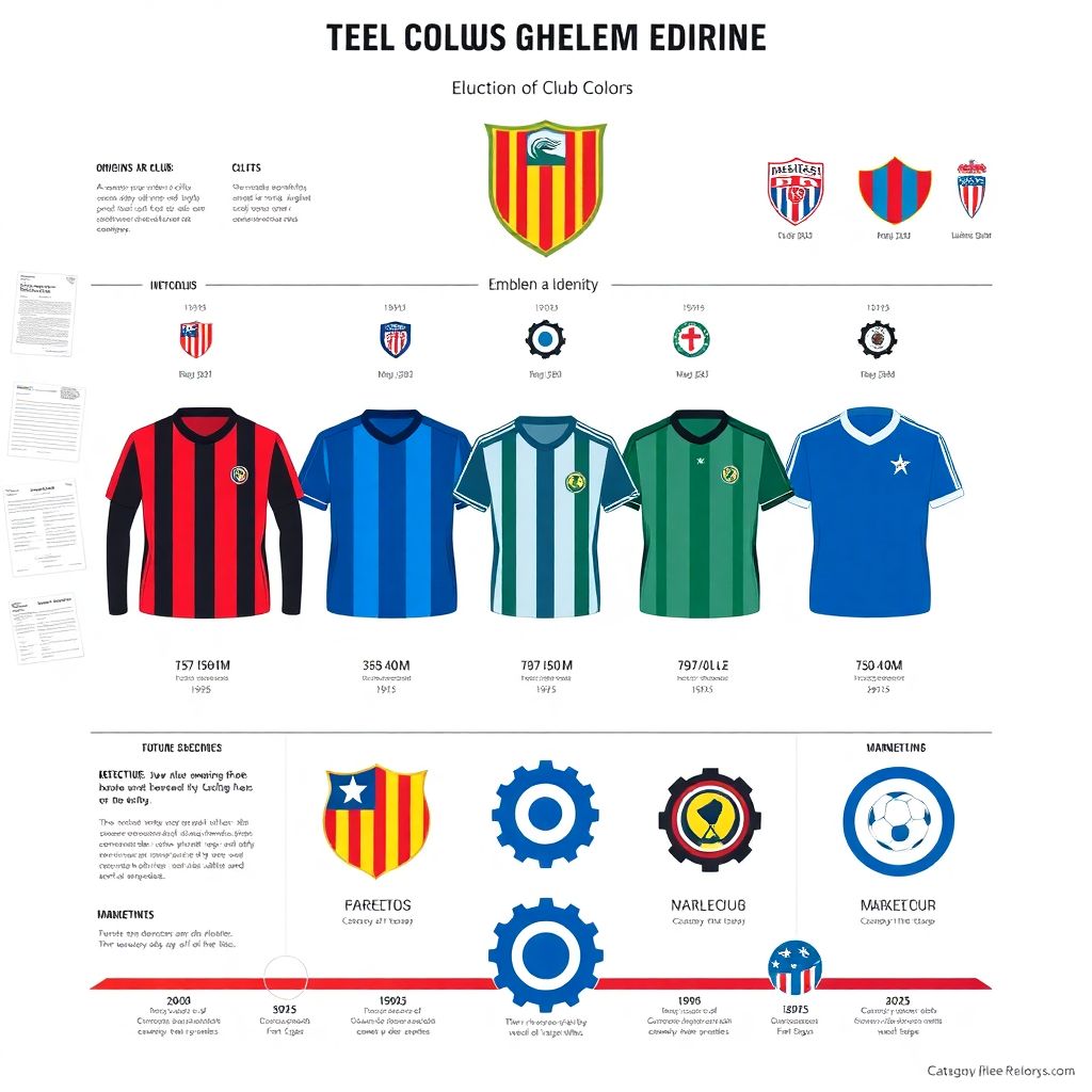 Как менялись цвета и символика клуба в разные годы и что они означали