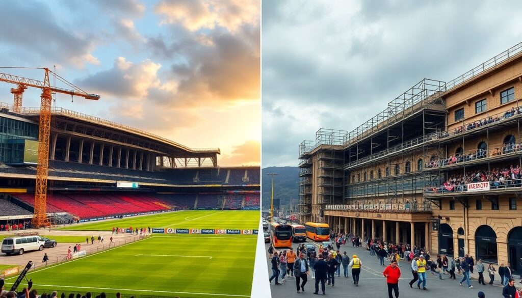 История стадиона клуба: смена арен, реконструкции, значимые матчи на поле - иллюстрация