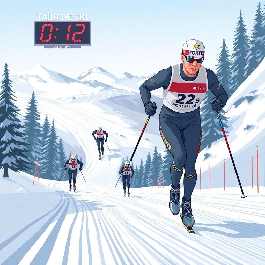 Тур де Ски: Коростелев в шаге от финала спринта классическим стилем