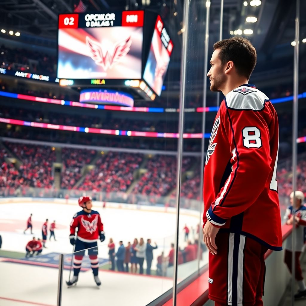 Овечкин выбрал сына вместо борьбы за плей-офф и растрогал болельщиков