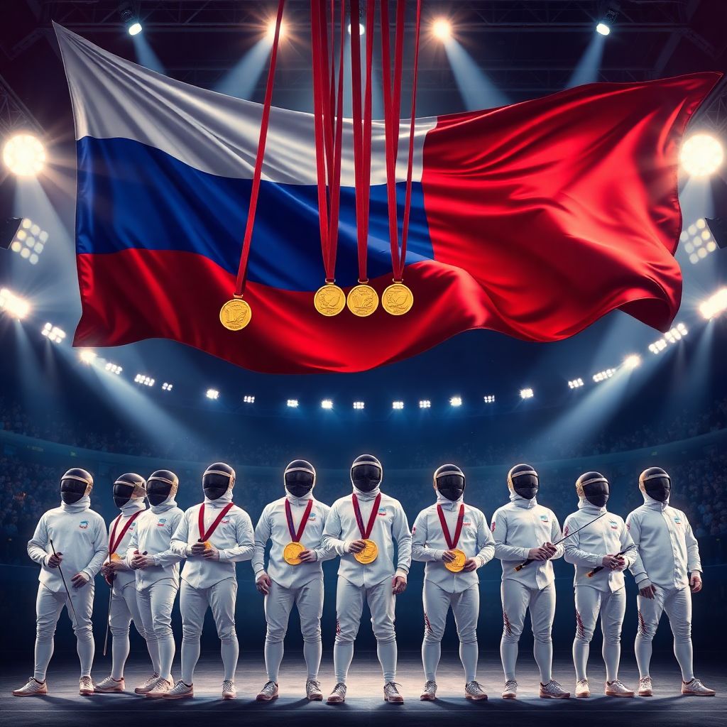 Шесть золотых медалей: российские юные фехтовальщики триумфально вернулись в мир