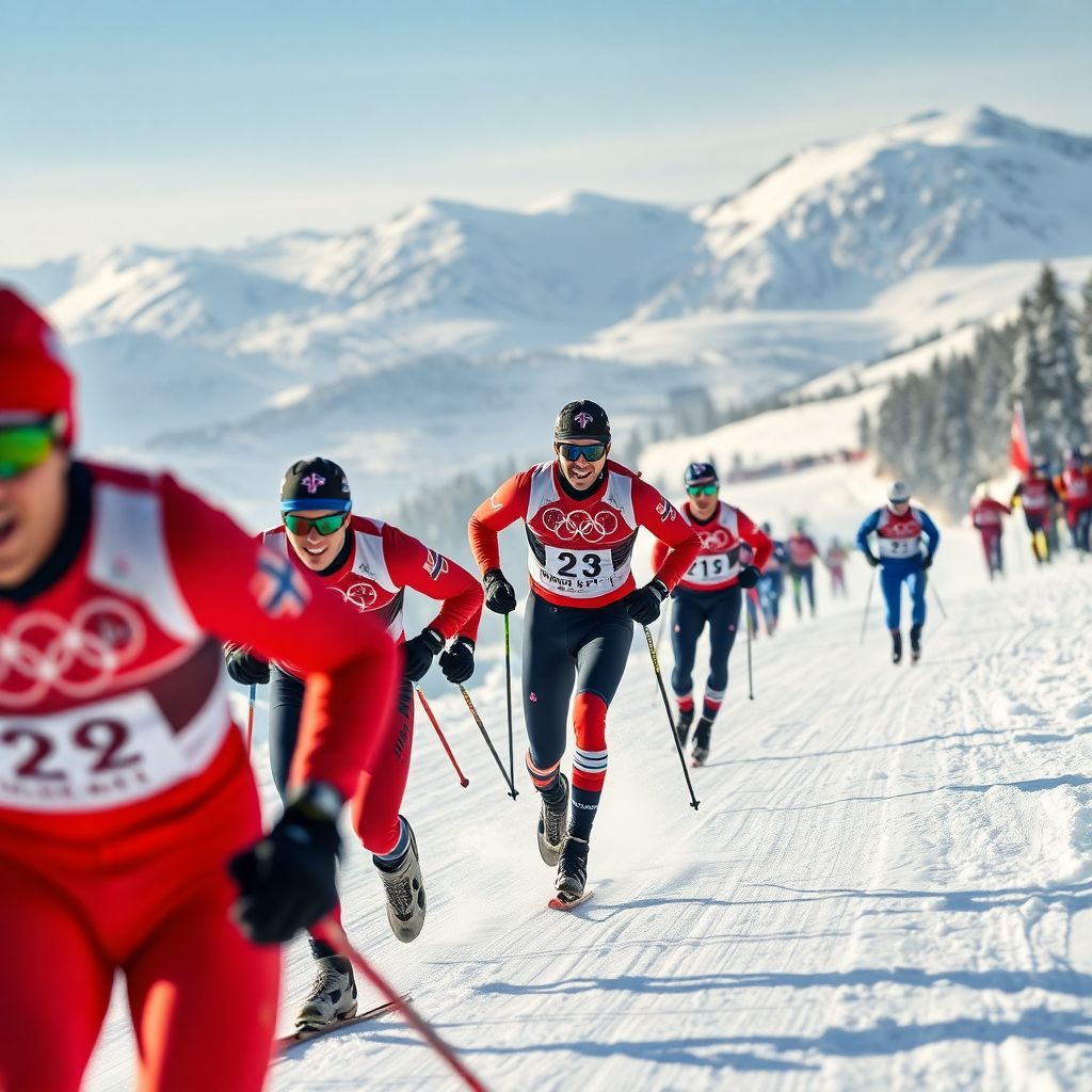 Сборная Норвегии выиграла золото Олимпиады 2026 в лыжной эстафете 4×7,5 км