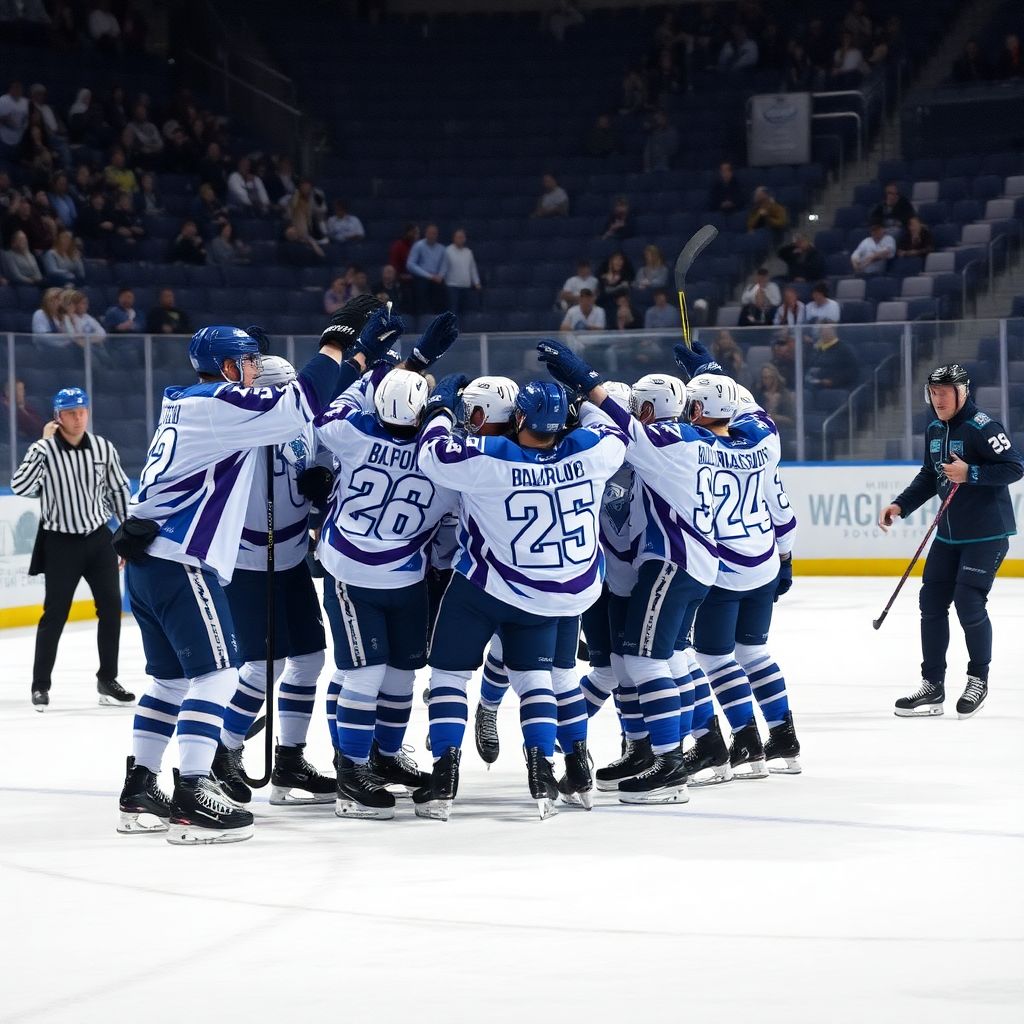 Барыс обыграл Адмирал 2:1 и продлил победную серию в КХЛ до трёх матчей