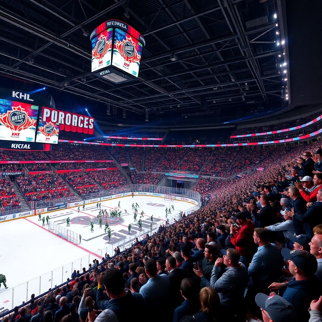 КХЛ стала лидером Европы по посещаемости: рекорд сезона 2025/26