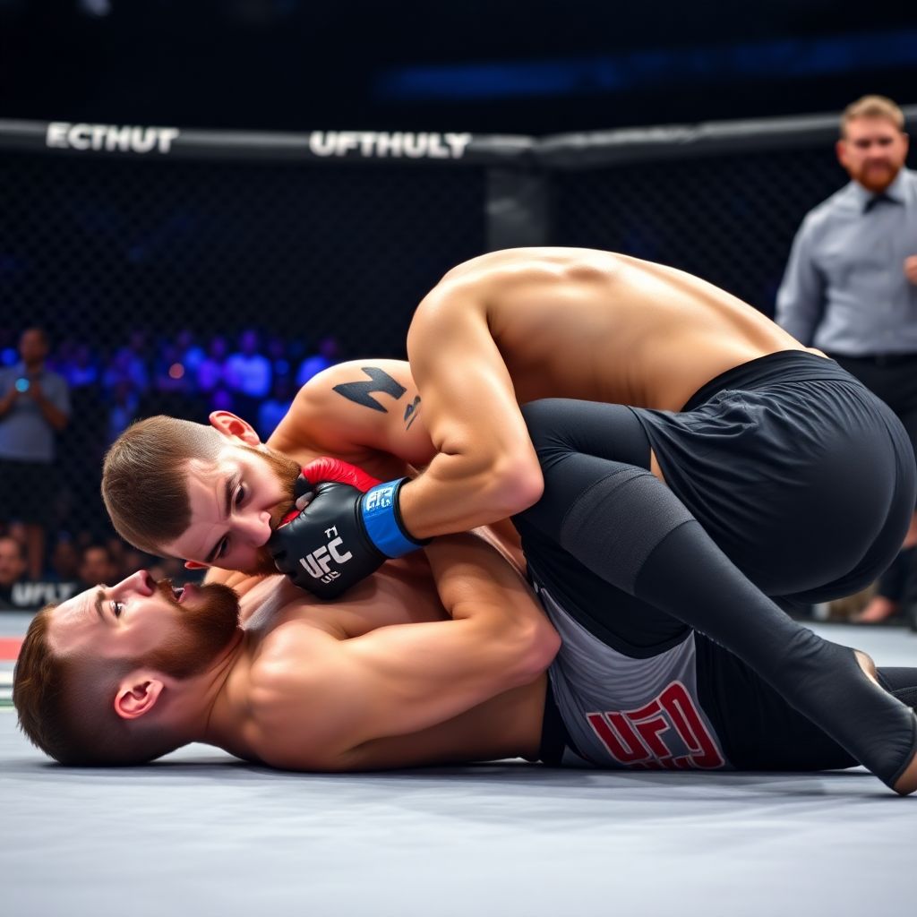 Умар Нурмагомедов в Ufc: дебютная победа удушающим приемом над Сергеем Морозовым