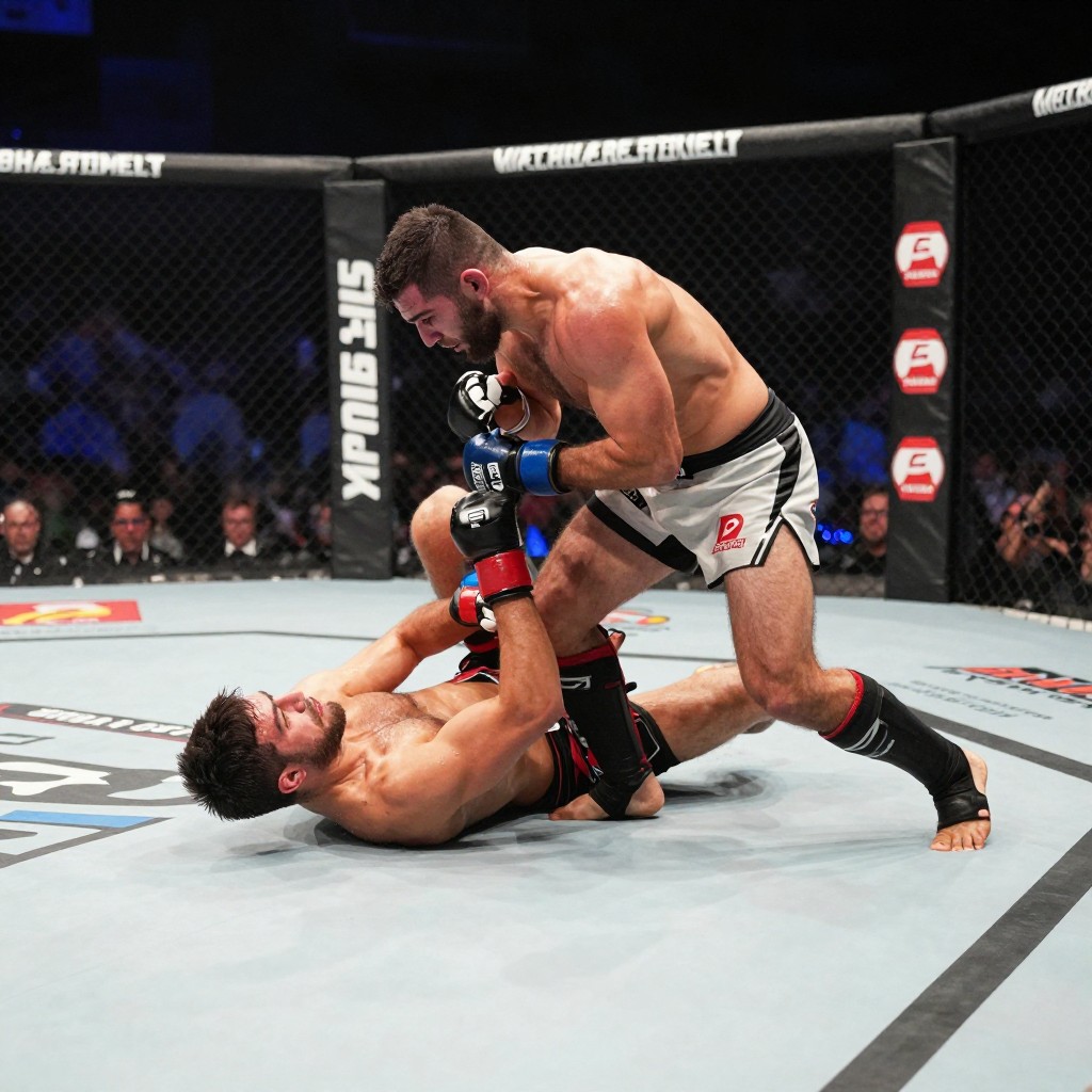 Андрей Пуляев сломал челюсть в бою с Дэмианом Пинасом на Ufc 332